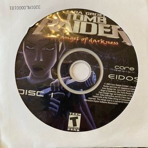 Lara Croft Tomb Raider The Angel of Darkness 2003 Apple Mac OSX Computer PC Game